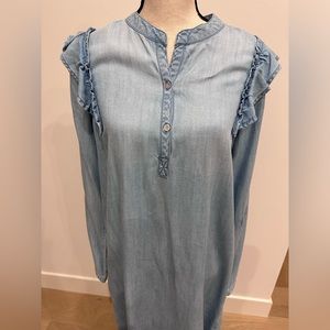 Anthropologie Cloth & Stone Denim Dress new with tags - size medium